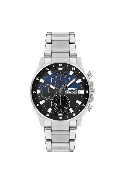 Slazenger ساعة سلازنجر للرجال متعددة الوظائف بمينا أزرق - SL.9.2292.2.01