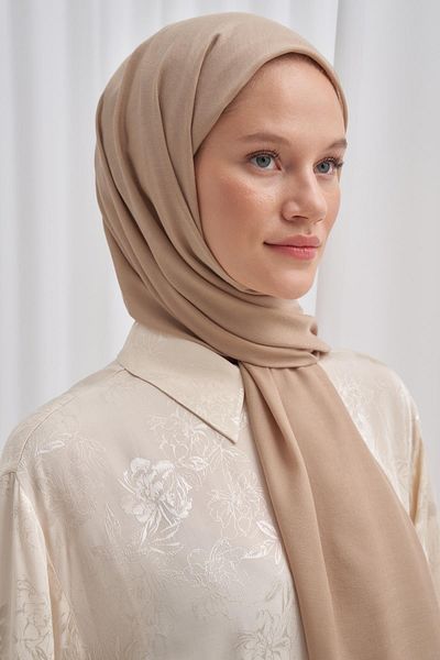 carell Gold Double Sided Silk Slub Shawl