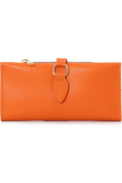 UCCELLO PORTOFEL DE FEMEI MODEL DROP CU COMPARTIMENT PENTRU TELEFON DIN PIELE...