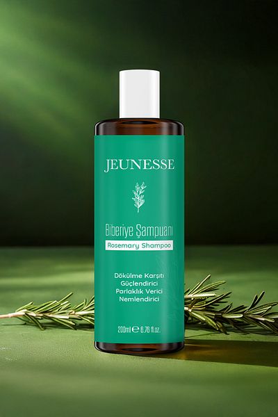 Jeunesse Rosemary Rosemary Shampoo - Fast Hair Growth, Anti-Shedding and Strengthening, 200ml