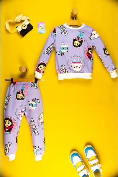 Yalçınoğlu Kids Drăguț și confortabil - Set cu două fire - Potrivit pentru creșă și joacă - Set pentru fete