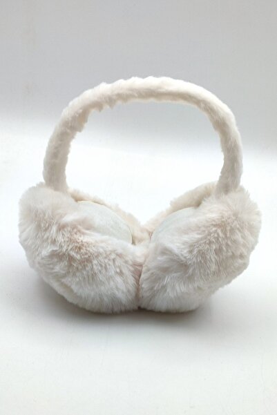 AXE SPORTSWEAR Зимовий екрю колір М'яка текстура Складаний Складаний плюшевий навушник Великий м'який навушник