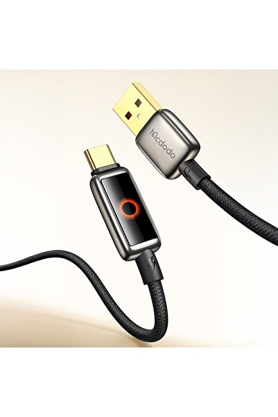 Mcdodo Ca-6650 Usb-a To Type-c Nefes Alan Işık Göstergeli 100 W Premium Kablo