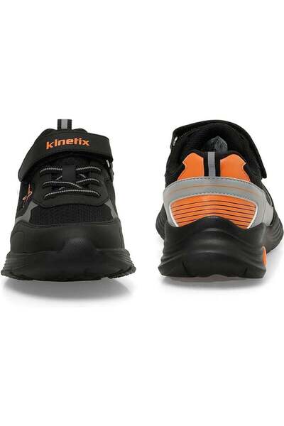 Kinetix Stark J 4fx Black Orange Gray Boys' Sports Shoes A10148839412010