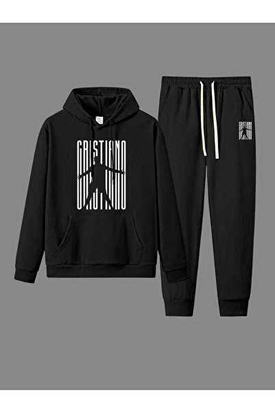 PROBADGER Football Player Printed Unisex Oversize Tracksuit Set