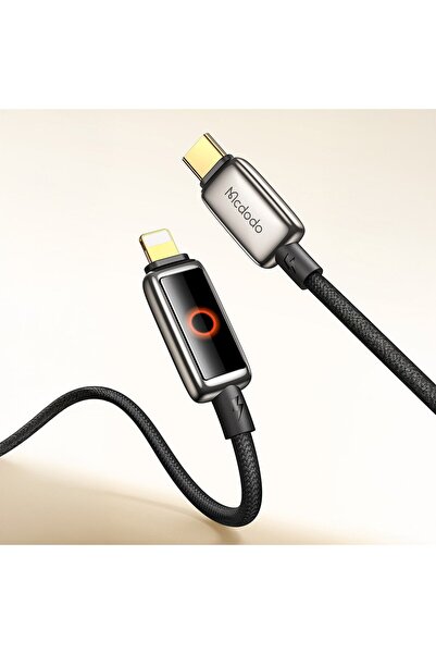 Mcdodo CA-6670 SB-C TO LIGHTNİNG NEFES ALAN IŞIK GÖSTERGELİ 36 W PREMİUM KABLO