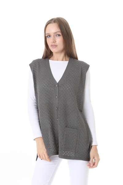Lamierra Knitwear Mother Seasonal Vest