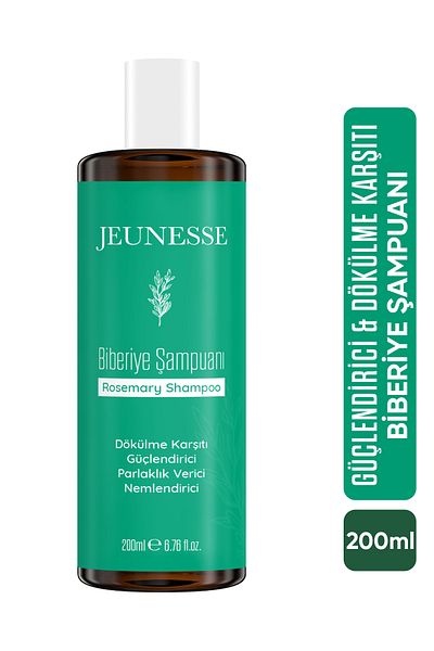Jeunesse Rosemary Rosemary Shampoo - Fast Hair Growth, Anti-Shedding and Strengthening, 200ml