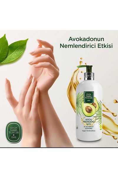Eyüp Sabri Tuncer Eyüp Sabri Tuncer - Natural Avocado Oil Liquid Soap 750ml, Hand and Body Lotion 500ml