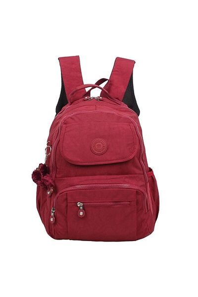 Kenyon Cox 8866 Unisex Claret Red Backpack - Clinker Fabric