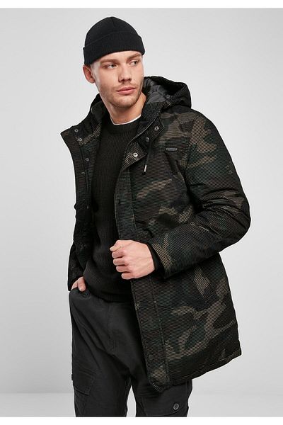 Brandit Herren Grid-Camo Parka
