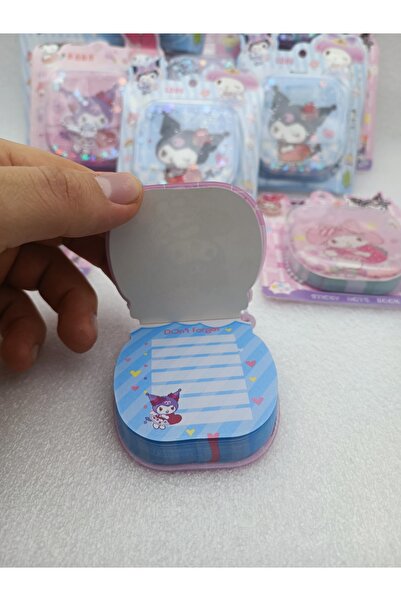 Meyra Accessories Sanrio Kromi Içi Sulu Kılıflı Mini Notebook Not Defteri Ajanda Sevimli Hediyelik Defterler 1adet
