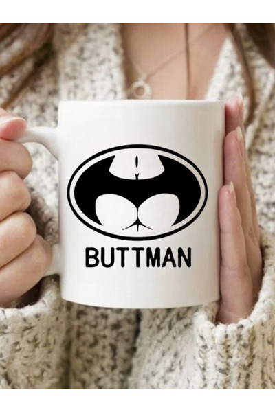 Deep Craft كوب ديب كرافت "بوتمان" عالي الجودة للعام الجديد، عيد الحب، كوب هدي...