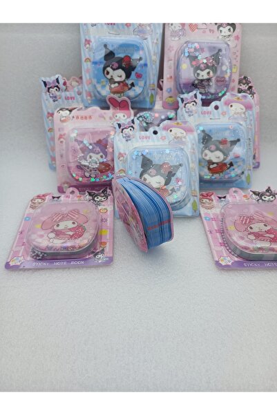 Meyra Accessories Sanrio Kromi Içi Sulu Kılıflı Mini Notebook Not Defteri Ajanda Sevimli Hediyelik Defterler 1adet
