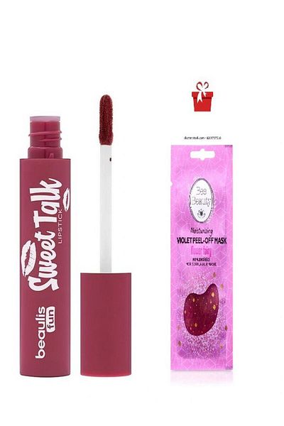 beaulis Fun Sweet Talk Blur Lipstick Lipstick Liquid Intense Pigment