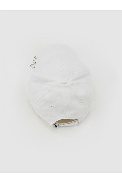 Markahit Unisex Λευκή Αλυσίδα Λεπτομερές Καπέλο 12229060510388