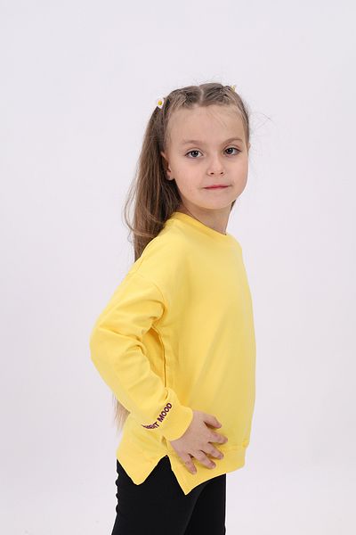 Toontoy Embroidery Detailed Sweatshirt for Girls