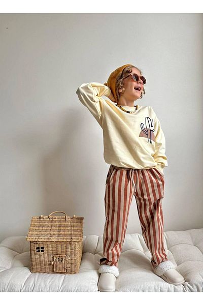 YİGİT BUTİK Boy's Bottom Top Set