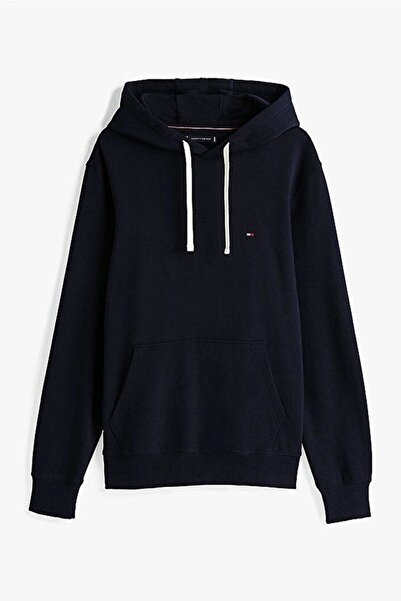 Tommy Hilfiger Erkek Lacivert Essentıal Terry Sweatshırt