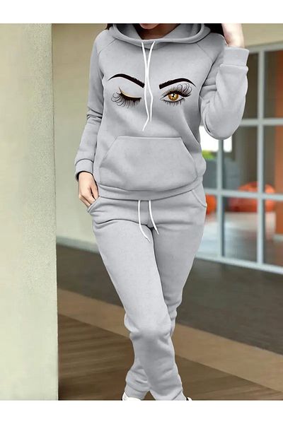 LUNAVISTA Blink Printed Unisex Oversize tréningruha szett