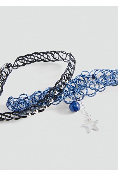 MANGO Kids Set de 2 colier choker
