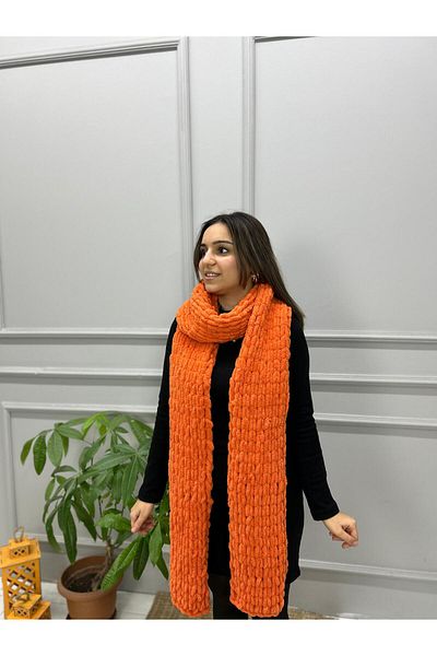 Home Eșarfă moale umflată - Eșarfă la atingere moale / Eleganță Confort și căldură împreună