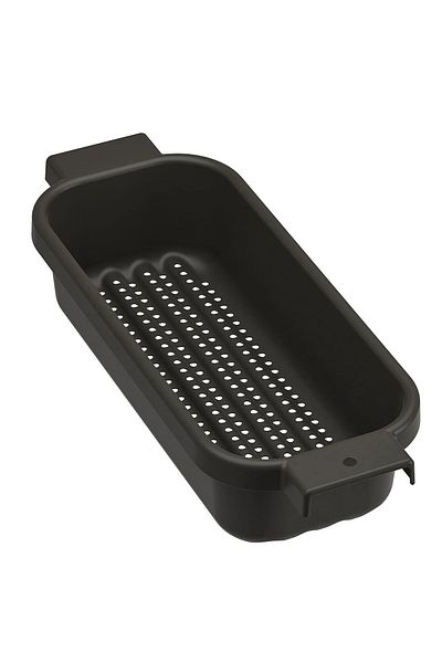 IKEA 48 cm Wide Black Ikea Plastic Strainer - Handled Sink, Fruit Washing Strainer