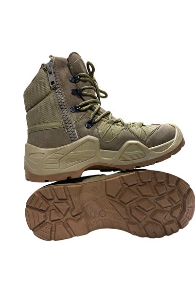 SİNANSPOR Çöl Askeri Erkek Postal Bot Su Geçirmez Fermuarlı