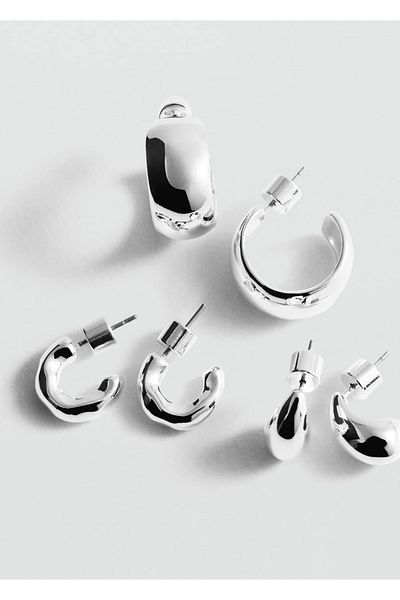 MANGO Woman Creolen-Set
