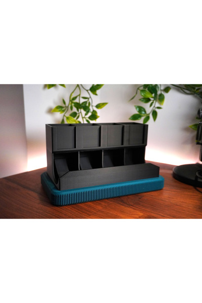 Aaron Boriss حامل كبسولات قهوة نسبريسو 4 قطع (يشمل الطبق الأزرق)