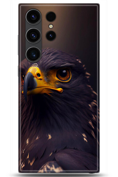 Noprin Samsung Galaxy S23 Ultra Case Hd Printed Case - Custody Series 5467
