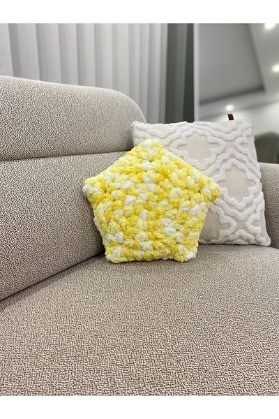 Home Soft Plush Star Pillow - Soft, Stylish and Gift Option / Modern Decorative Star Pillow