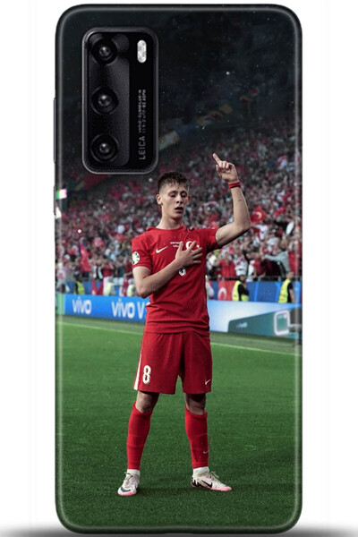 Noprin Huawei P40 Case Hd Printed Case - Custody Series 5462