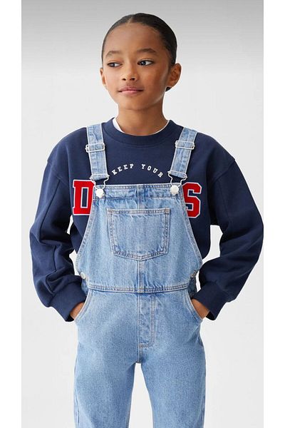 ASL GOLF CLUB Unisex Denim Salpet for Children