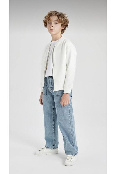 ASL GOLF CLUB COPIE - Pantaloni de blugi pentru băiat cu picioare largi