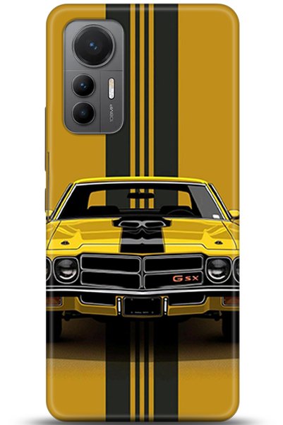 Noprin Xiaomi Mi 12 Lite Case Hd Printed Case - Custody Series 5461