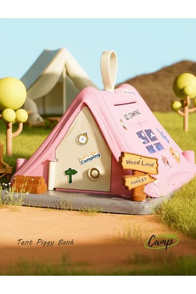 hediyeconcepti Big Piggy Bank - Αυτοκόλλητο Μετρητά Χρήματα για Παιδιά και Ενήλικες