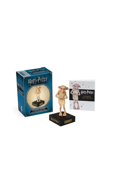 Genel Markalar Harry Potter Talking Dobby And Collectible Book (miniature Editions)