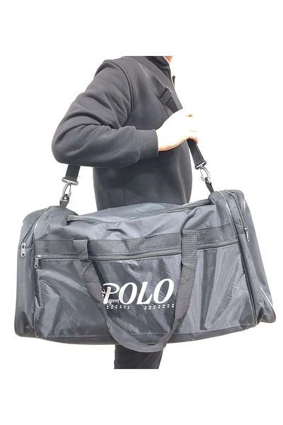 Kocamanlar Ayakkabı Polo Sport 4 NO Unisex Μαύρη αθλητική τσάντα - Kocamanlar