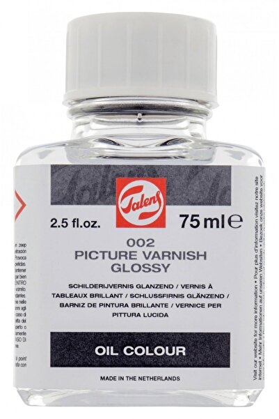 Talens 002 Picture Varnish Glossy 75ml Parlak Resim Verniği