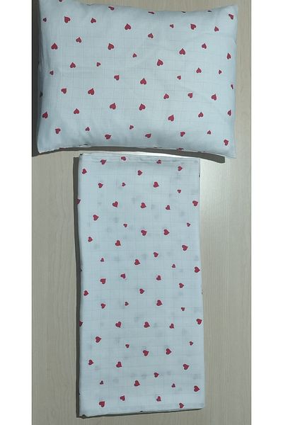 Alpıno Newborn Muslin Cover and Blanket Set - 110cm X 110cm + 35cm X 45cm Pillowcases