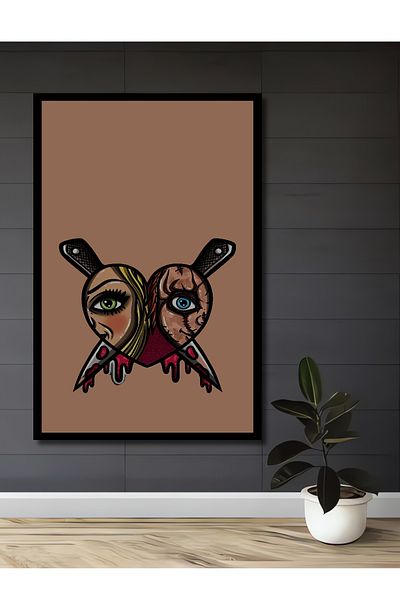 Teona Ahşap İkilem Lemn MDF Dreptunghi Decorativ Acasă, Locul de Muncă Pictură Perete
