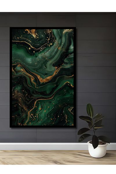 Teona Ahşap Textura marmură Lemn MDF Dreptunghi Decorativ Acasă, Locul de muncă Pictură murală