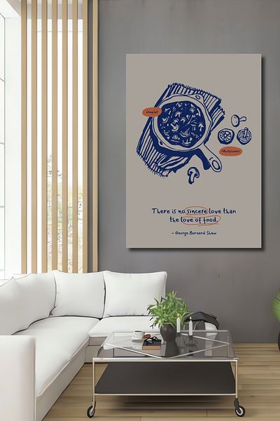 Teona Ahşap Gourmet Love Decorativ Lemn MDF Dreptunghi Acasă, Locul de Muncă Pictură Perete