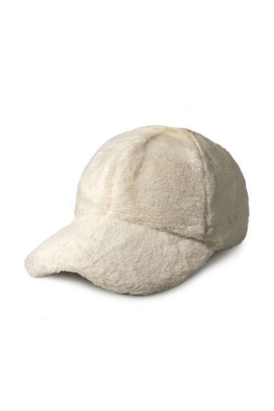 Melodi Scarf Șapcă de baseball de iarnă pentru femei - Ecru