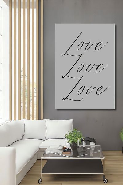 Teona Ahşap Eleganța iubirii Decorativ Lemn MDF Dreptunghi Acasă, Locul de Muncă Pictură Murală