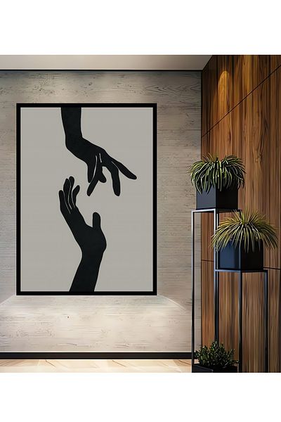 Teona Ahşap Ajutor Decorativ Lemn MDF Dreptunghi Acasă, Locul de Muncă Pictură Perete