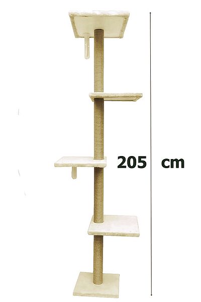 Turkuaz Tırmalama نموذج برج tr5001 لخدش القطط - مثبت على الحائط