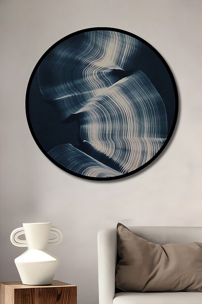 Teona Ahşap Magie eterică Abstract Lemn MDF Rotund Decorativ Acasă, Locul de Muncă Pictură de perete
