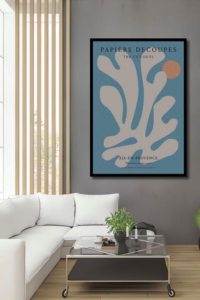 Teona Ahşap Matisse Inspirat Decorativ Lemn MDF Dreptunghi Acasă, Locul de Muncă Pictură Perete